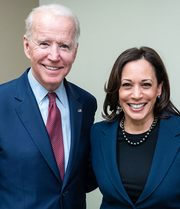 President Elect Joe Biden and Vice President Elect Kamala Harric